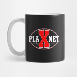 Space Brand Planet X Spaceman Logo Science Fiction Sci fi Mug